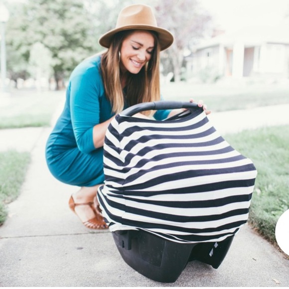 Cooper Pearl Multi-use Cover Nursing Car seat - Picture 2 of 5